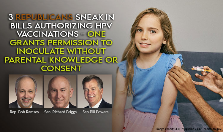 3 Republicans Sneak In Vaccination Without Parental Consent Amendment