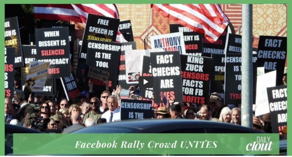Facebook Rally Crowd UNITES - Video