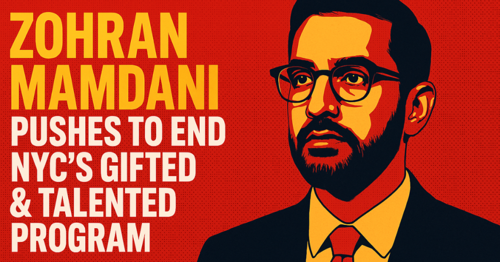 Zohran Mamdani Gifted and Talented
