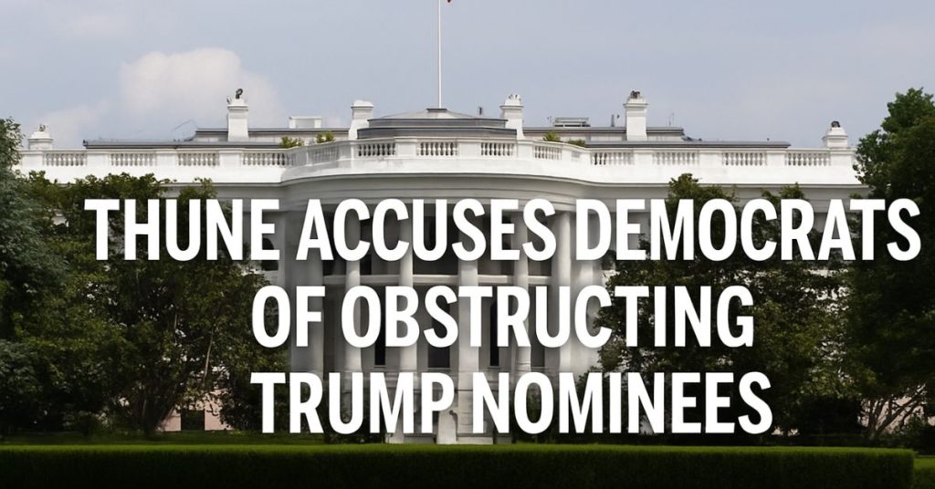 Thune Democrats obstructing Trump nominees