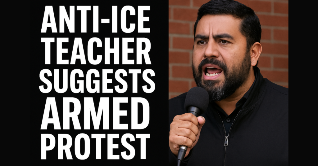 anti-ICE teacher