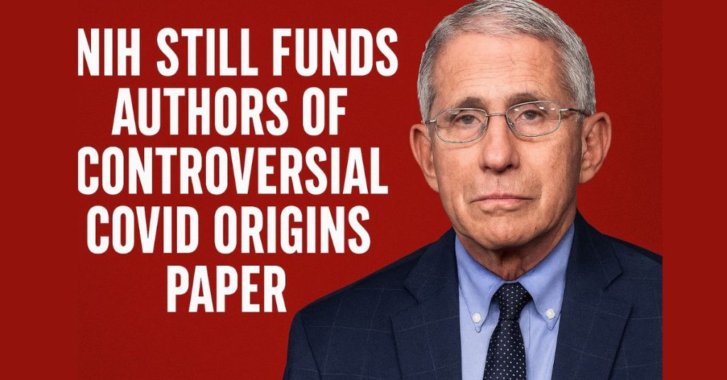 NIH funding COVID lab leak scientists