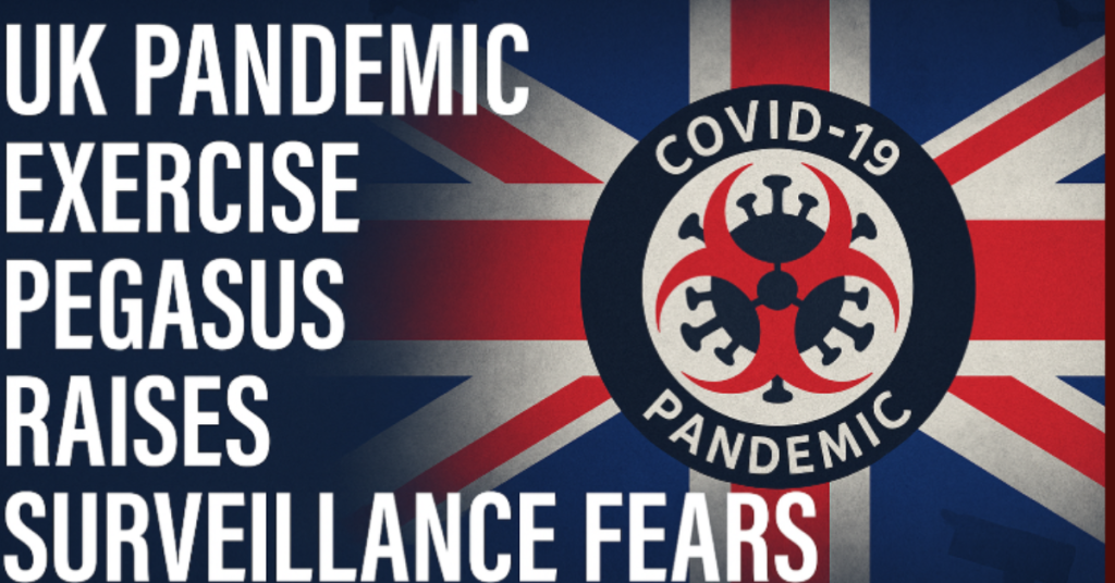 UK pandemic exercise Pegasus
