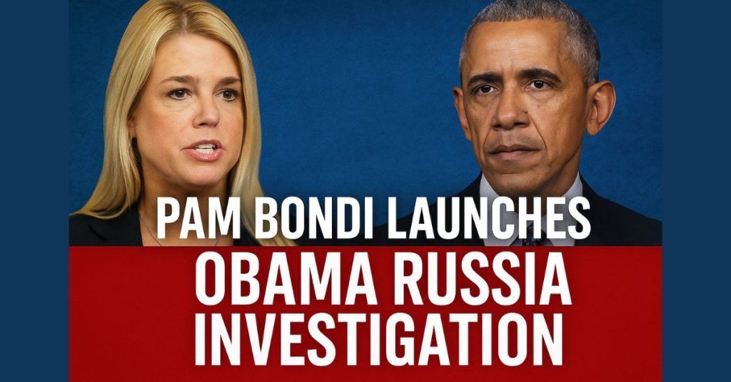 Pam Bondi Obama Russia investigation