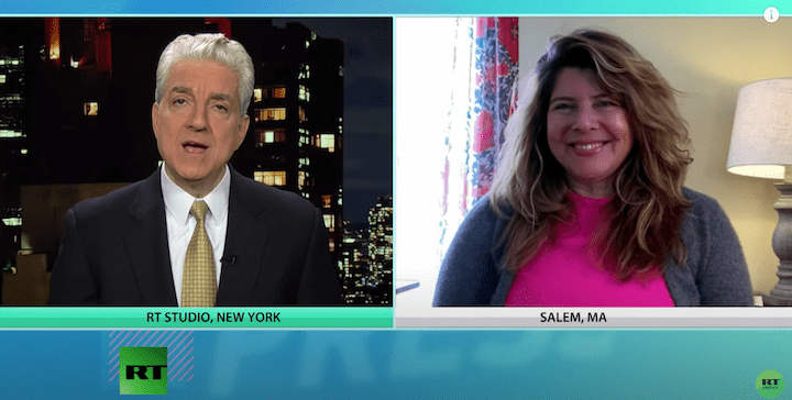 Dr. Naomi Wolf's interview on RT America