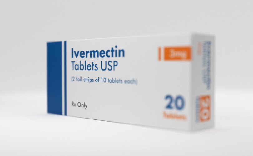 Isolated,Ivermectin,Prophylaxis,Tablets,In,Box,3d,Rendering
